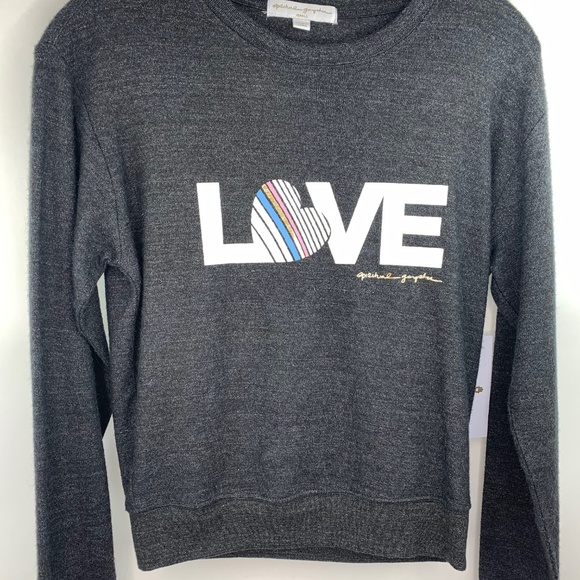 Spiritual Gangsta Love Sweater Junior XS Shirt Top - Picture 2 of 9